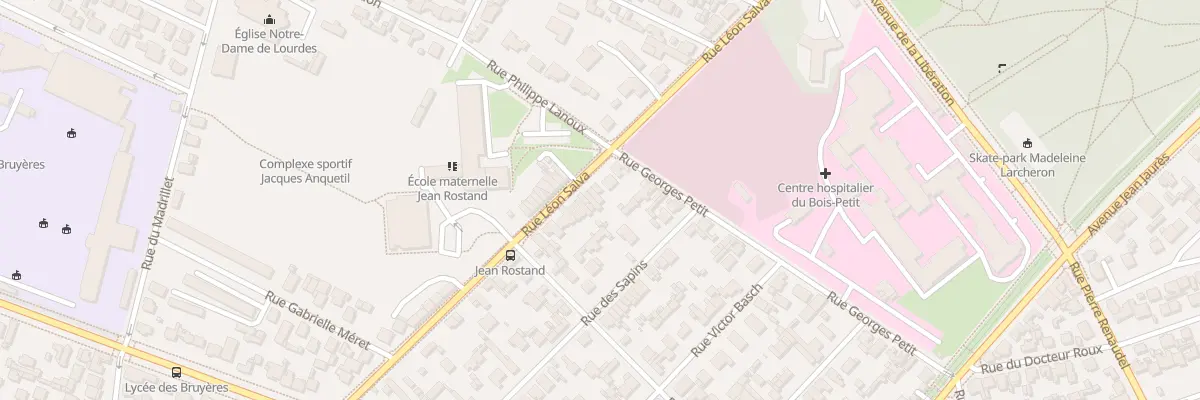 Plan du 111 Rue Leon Salva à Sotteville-lès-Rouen