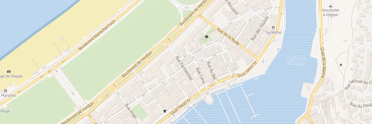 Plan du 109 Rue Desceliers à Dieppe
