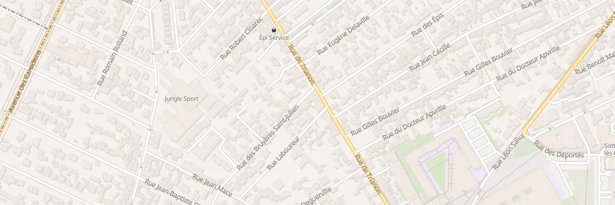Plan du 58B Rue de Trianon à Sotteville-lès-Rouen