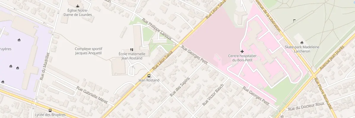 Plan du 109 Rue Leon Salva à Sotteville-lès-Rouen
