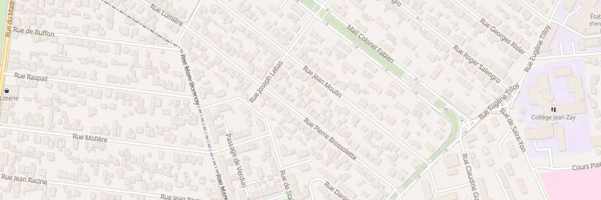 Plan du 29 Rue Pierre Brossolette à Sotteville-lès-Rouen