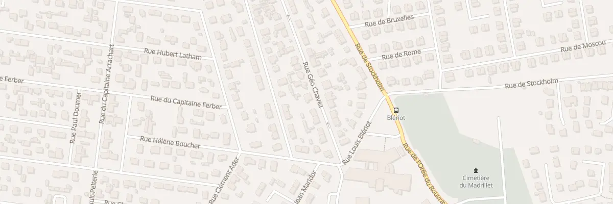 Plan du 32 Rue Geo Chavez à Saint-Étienne-du-Rouvray