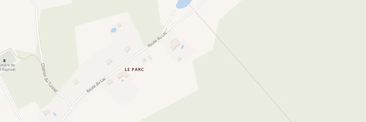 Plan du 454 Rte du Lac à Saint-Raphaël