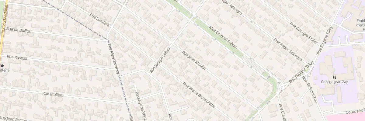 Plan du 28 Rue Jean Moulin à Sotteville-lès-Rouen