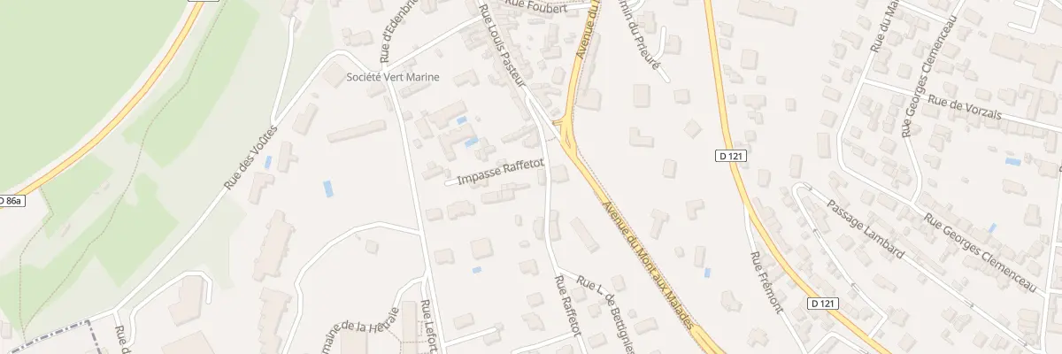 Plan du 25 Rue Raffetot à Mont-Saint-Aignan