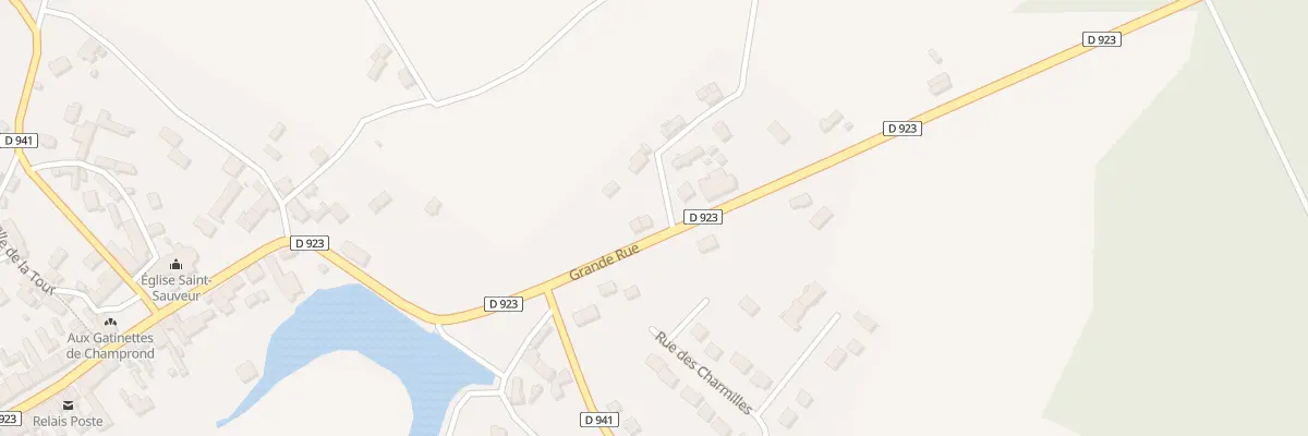 Plan du 7 Gr Grande Rue à Champrond-en-Gâtine