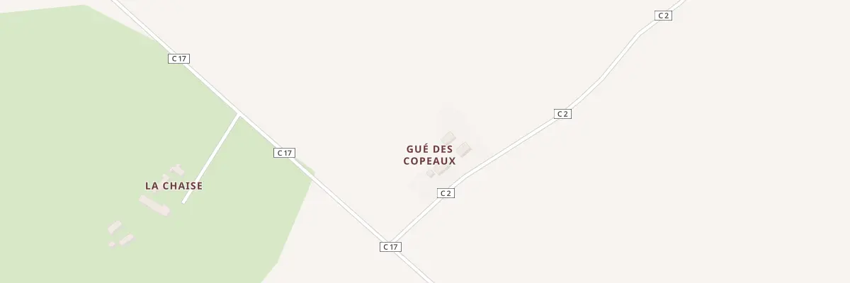 Plan du 60 Le Gue des Coupeaux à Bridoré