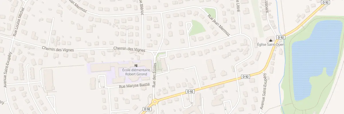 Plan du 3 Rue Charcot à Saint-Ouen
