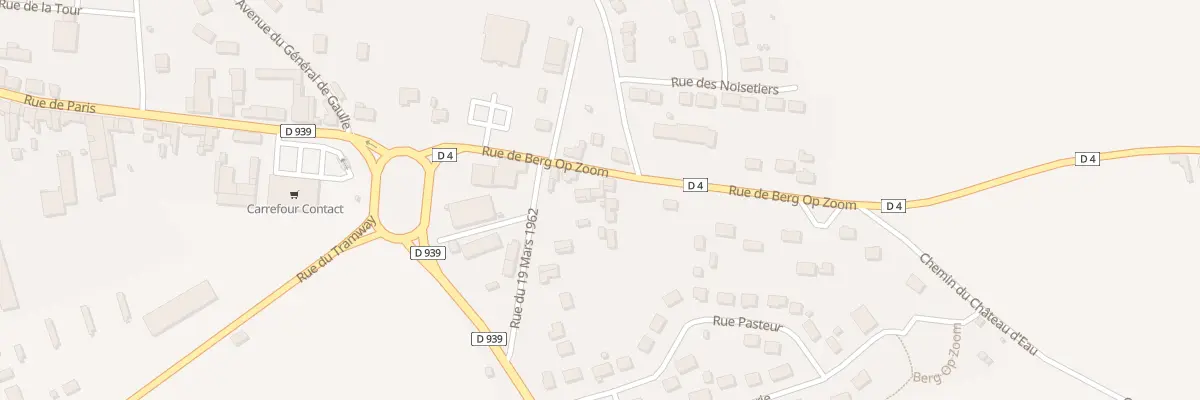 Plan du 10 Rue de Berg Op Zoom à Brezolles