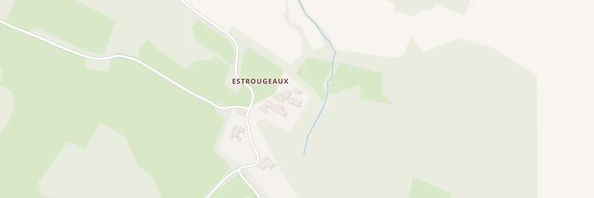 Plan du 69 Estrougeaux à Cérizols