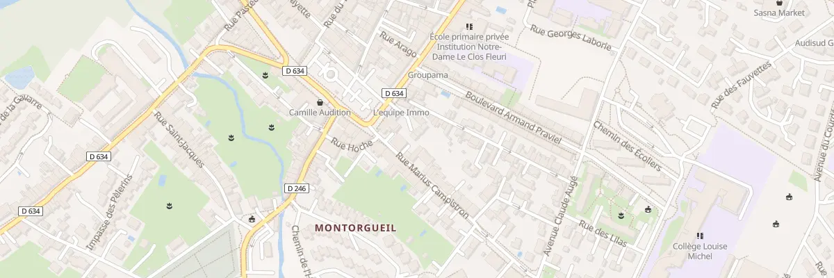 Plan du 7112 Bd Carnot à L’Isle-Jourdain