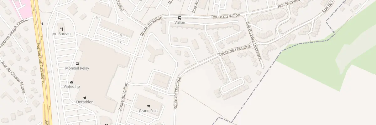 Plan du 23 Rte de l’Escarpe à Dieppe