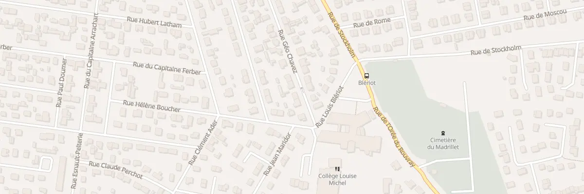 Plan du 38 Rue Geo Chavez à Saint-Étienne-du-Rouvray