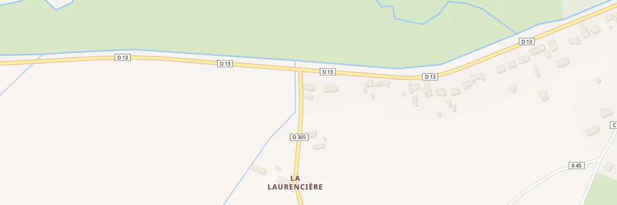 Plan du 5 La Laurencière à Unverre