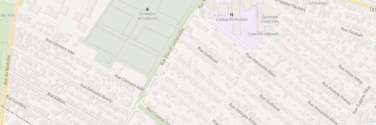 Plan du 76 Rue Georges Risler à Sotteville-lès-Rouen
