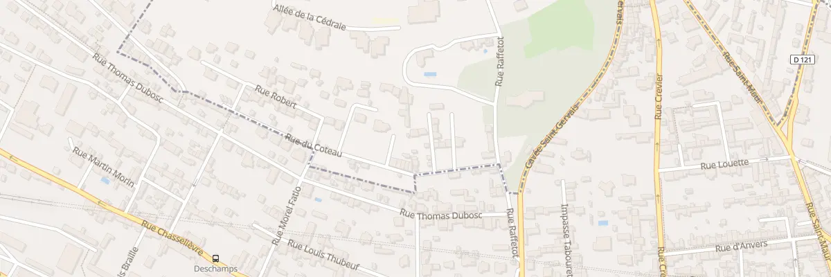 Plan du 12A Rue du Coteau à Mont-Saint-Aignan