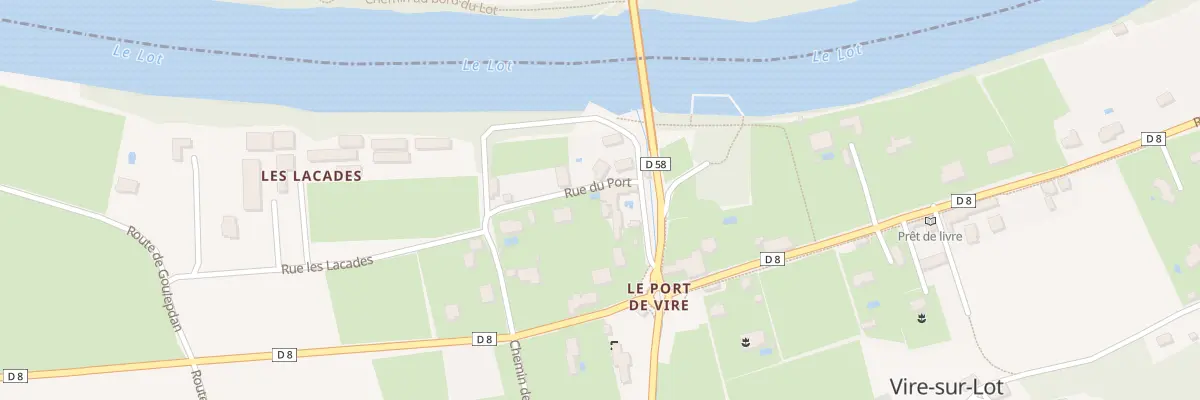 Plan du 5101 Le Port de Vire à Vire-sur-Lot