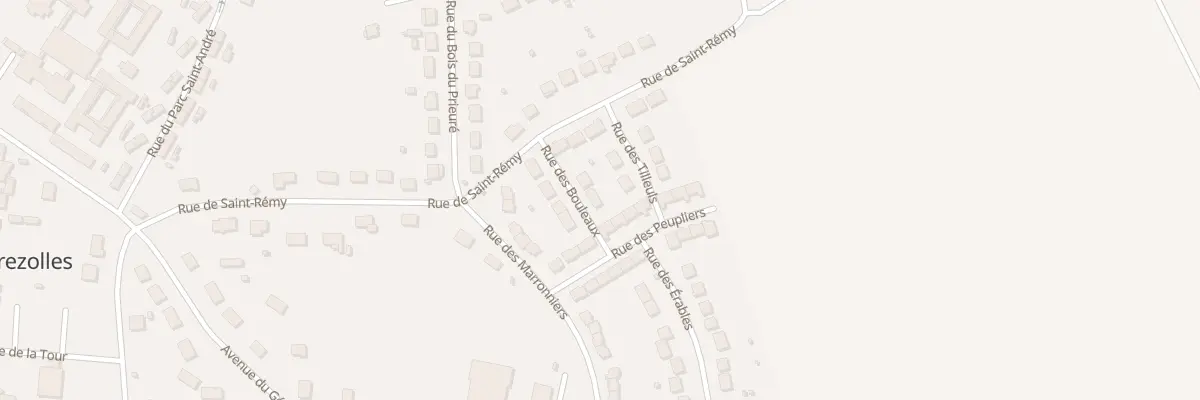 Plan du 3 Rue des Bouleaux à Brezolles