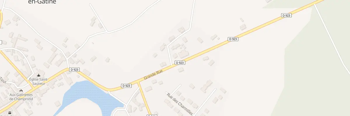 Plan du 1B Rue de la Chaussee à Champrond-en-Gâtine