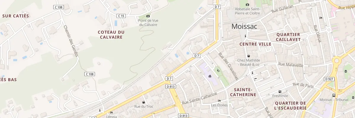 Plan du 30 Bd de Brienne à Moissac