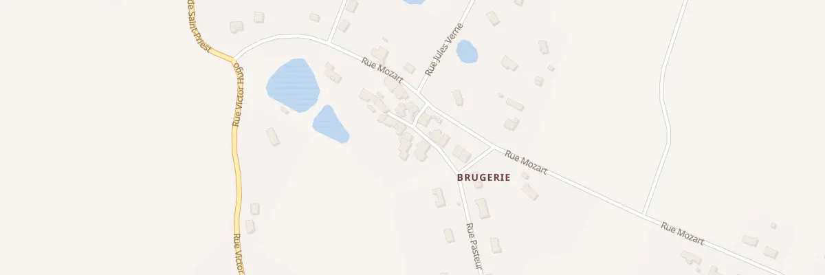 Plan du 25 Rue Pasteur à Séreilhac