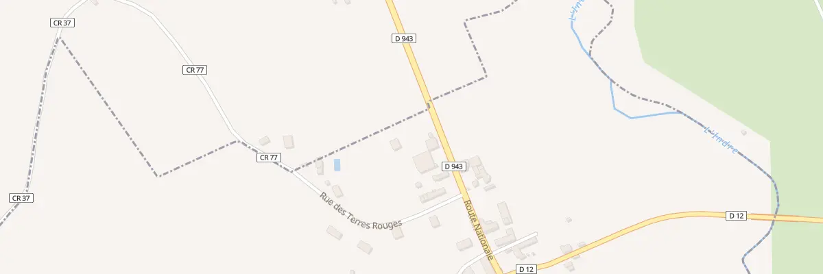 Plan du 4 Rte Nationale à Bridoré