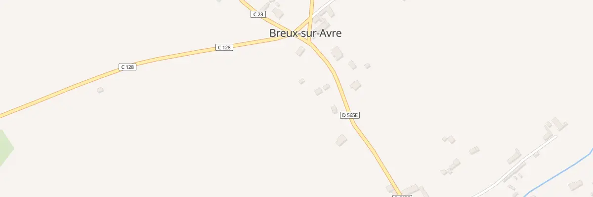 Plan du 2B Rue de l’Avre à Breux-sur-Avre