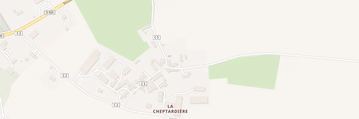 Plan du 14 La Chetardiere à Azay-le-Ferron