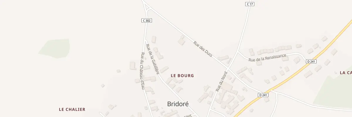 Plan du 11 Rue des Ducs à Bridoré