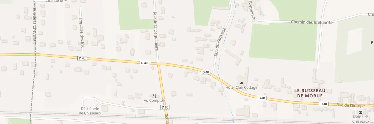 Plan du 29 Rue de l’Europe à Chisseaux