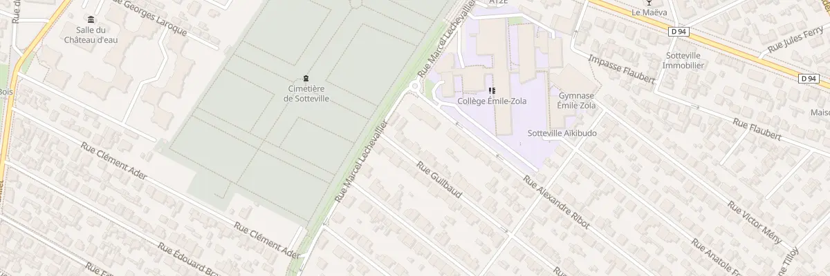 Plan du 76 Rue Guilbaud à Sotteville-lès-Rouen