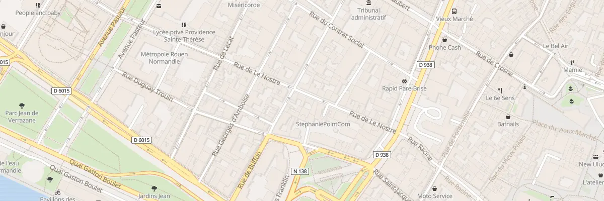 Plan du 19 Rue de le Nostre à Rouen
