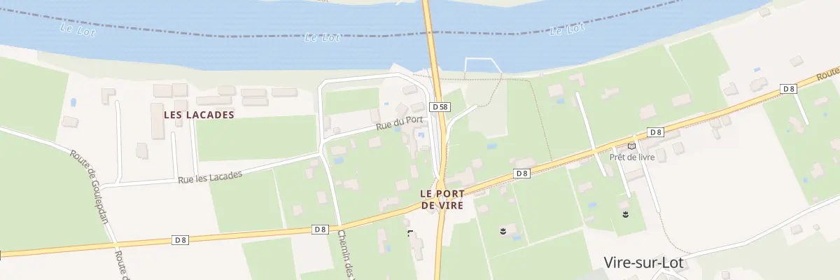 Plan du 55 Imp de la Cale à Vire-sur-Lot
