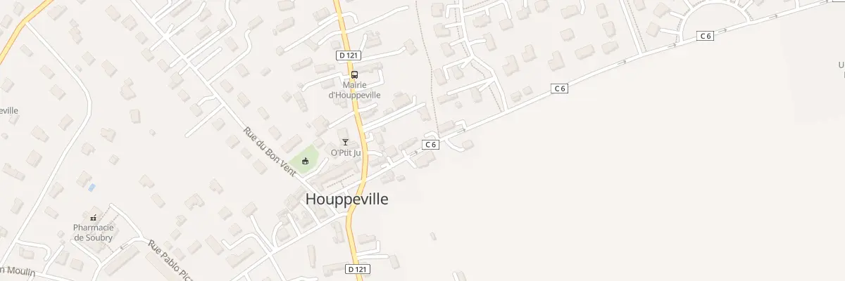 Plan du 57 Rue de la Voix Maline à Houppeville