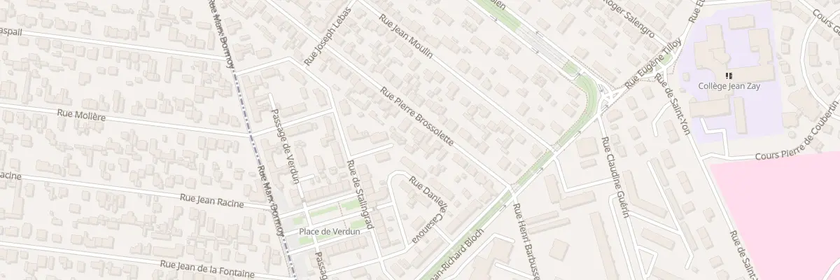 Plan du 46 Rue Pierre Brossolette à Sotteville-lès-Rouen