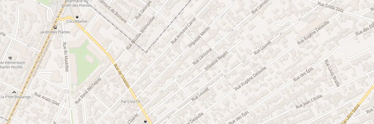 Plan du 90 Rue Lemoine à Sotteville-lès-Rouen