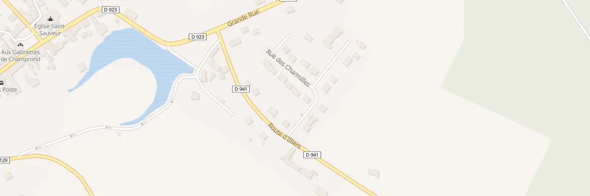 Plan du 4 Rue des Charmilles à Champrond-en-Gâtine