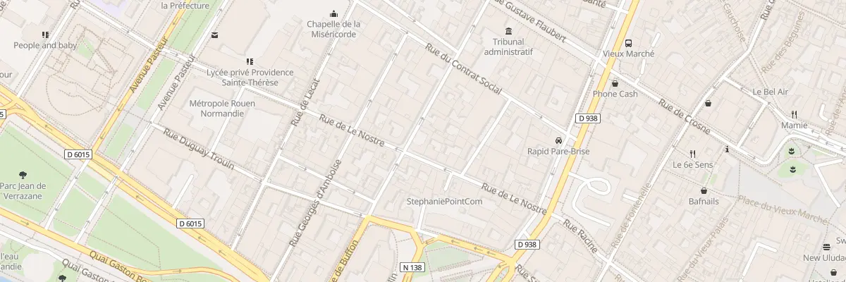 Plan du 26B Rue de le Nostre à Rouen