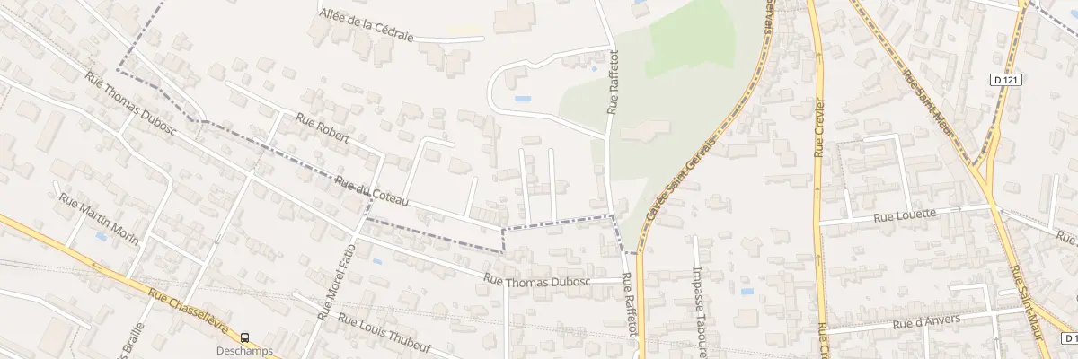 Plan du 6A Rue du Coteau à Mont-Saint-Aignan