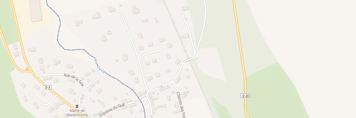 Plan du 6 Rue de la Cavée d’Ecorcheboeuf à Anneville-sur-Scie