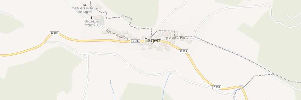 Plan du 37 Bagert à Bagert