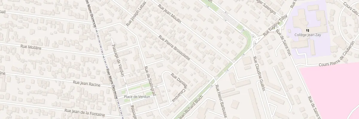 Plan du 48 Rue Pierre Brossolette à Sotteville-lès-Rouen