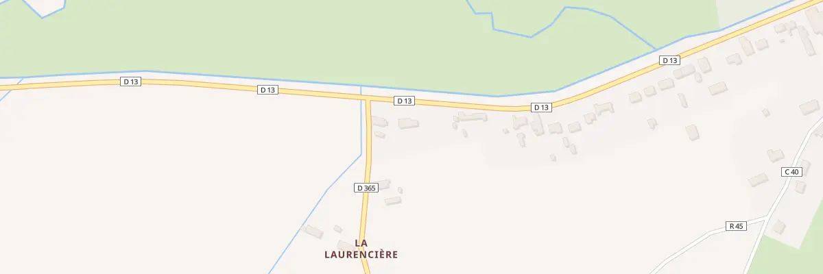 Plan du 3 La Laurencière à Unverre