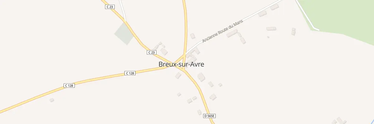 Plan du 5 Breux à Breux-sur-Avre