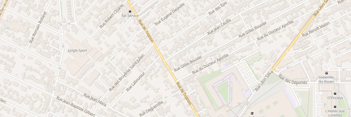 Plan du 179 Rue Jean Cecille à Sotteville-lès-Rouen