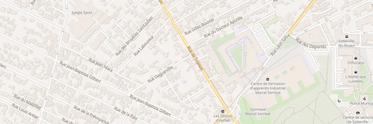 Plan du 98 Rue de Trianon à Sotteville-lès-Rouen