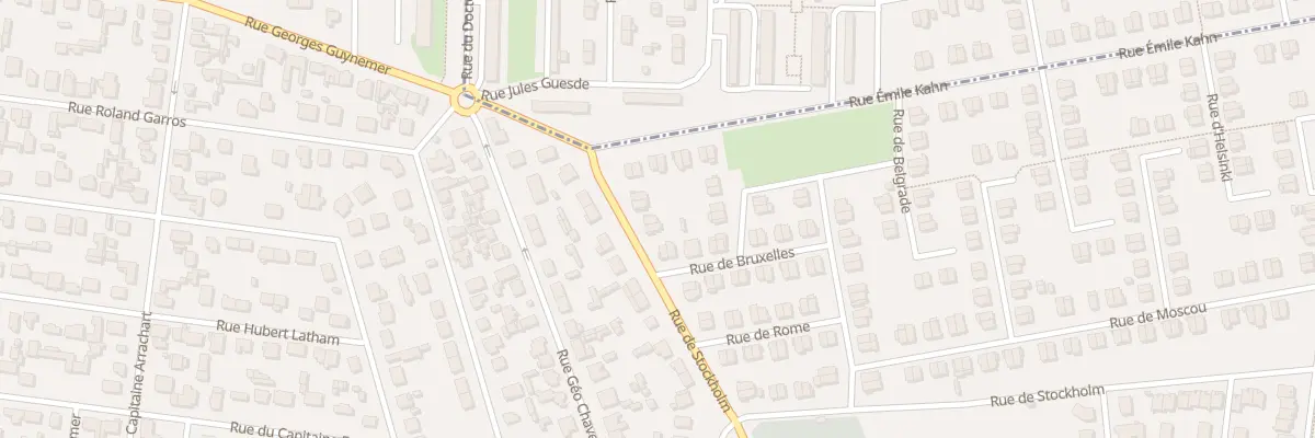 Plan du 5 Rue de Stockholm à Saint-Étienne-du-Rouvray