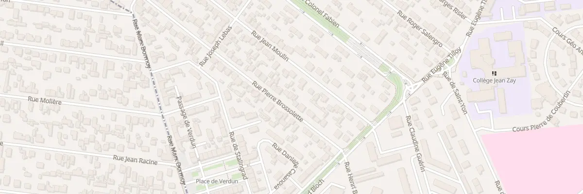 Plan du 43 Rue Pierre Brossolette à Sotteville-lès-Rouen