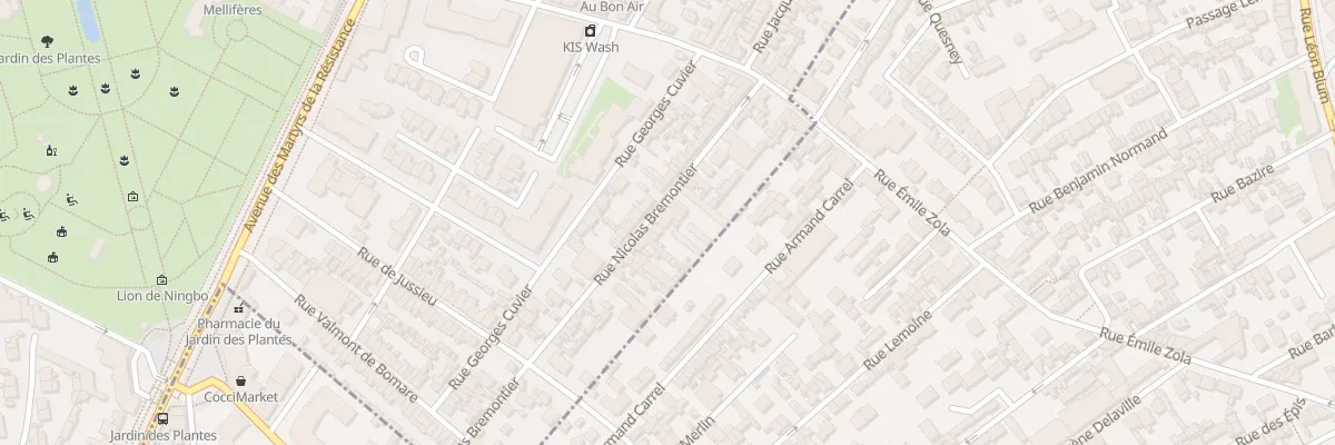 Plan du 11C Rue Bremontier à Rouen