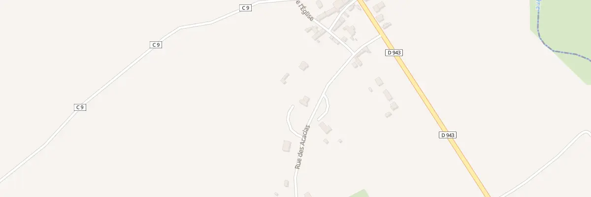 Plan du 4 Rue des Acacias à Bridoré